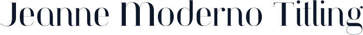 Jeanne Moderno Titling