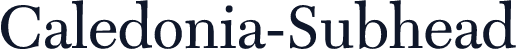 Caledonia-Subhead
