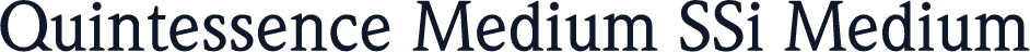 Quintessence Medium SSi Medium