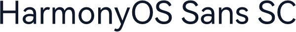 HarmonyOS Sans SC