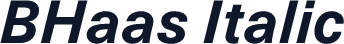 BHaas Italic