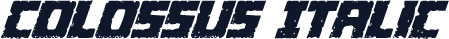 Colossus Italic