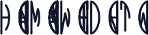 HaroldsMonograms-WhiteOvalTwo