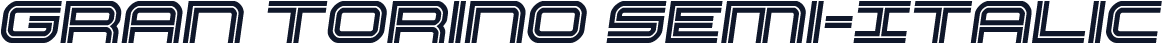Gran Torino Semi-Italic
