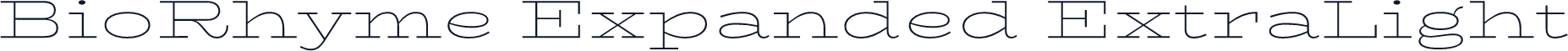BioRhyme Expanded ExtraLight