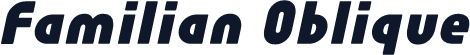 Familian Oblique
