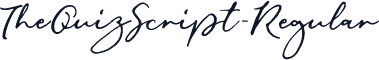 TheQuizScript-Regular