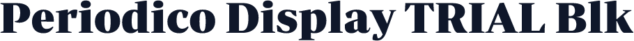 Periodico Display TRIAL Blk