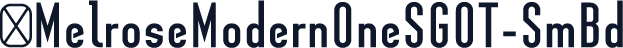 ☞MelroseModernOneSGOT-SmBd