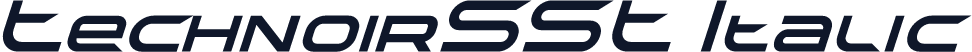 TechnoirSST Italic