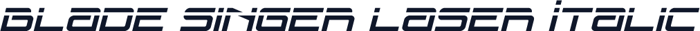 Blade Singer Laser Italic