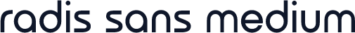 Radis Sans Medium