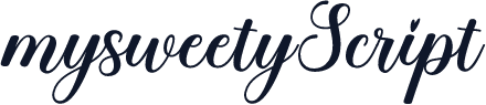 mysweetyScript