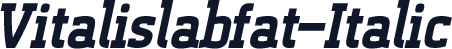Vitalislabfat-Italic