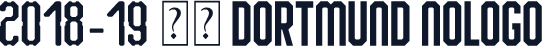 2018-19 多特 Dortmund nologo