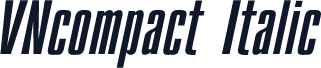 VNcompact Italic