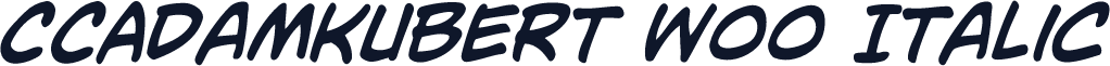 CCAdamKubert W00 Italic