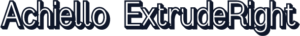 Achiello-ExtrudeRight