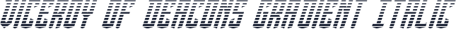 Viceroy of Deacons Gradient Italic