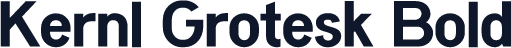 Kernl Grotesk Bold