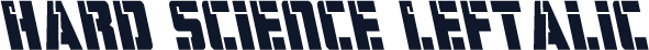 Hard Science Leftalic