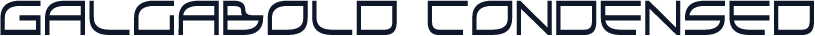GalgaBold Condensed