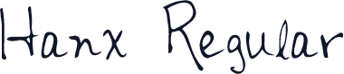 Hanx Regular