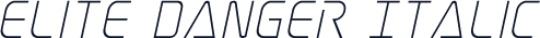 Elite Danger Italic