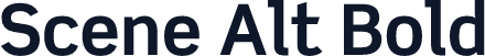 Scene Alt Bold