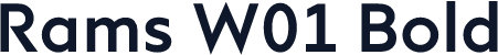 Rams W01 Bold