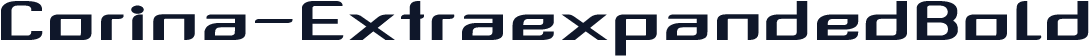 Corina-ExtraexpandedBold