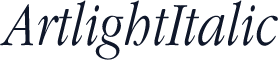 ArtlightItalic