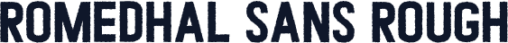Romedhal Sans Rough