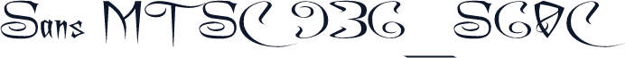 Sans MT SC 936_S60C