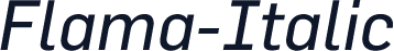 Flama-Italic