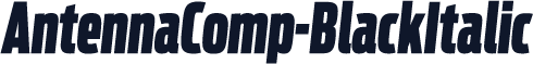 AntennaComp-BlackItalic