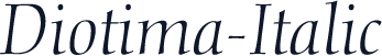 Diotima-Italic