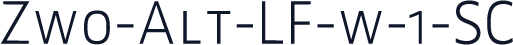 Zwo-Alt-LF-w-1-SC