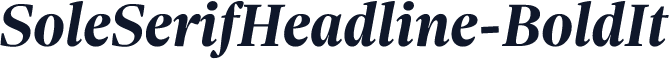 SoleSerifHeadline-BoldIt