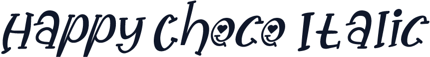Happy Choco Italic