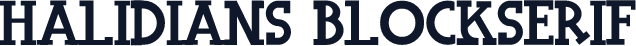 Halidians Blockserif