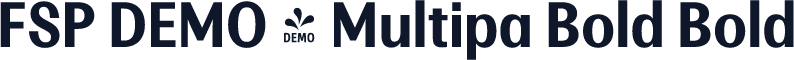 FSP DEMO - Multipa Bold Bold