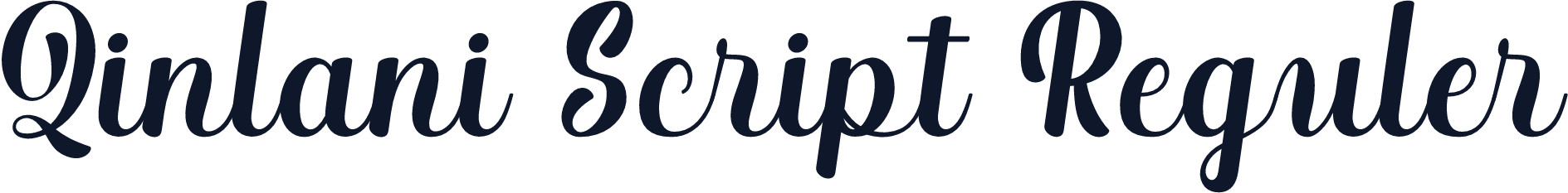 Qinlani Script Reguler