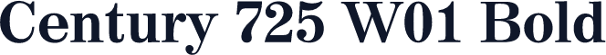 Century 725 W01 Bold
