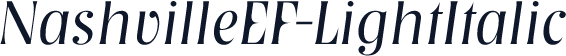 NashvilleEF-LightItalic