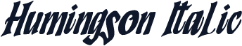 Humingson Italic