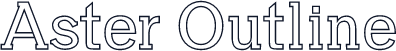 Aster Outline
