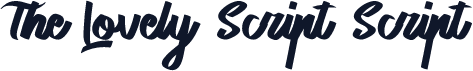 The Lovely Script Script