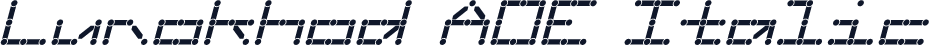 Lunokhod AOE Italic