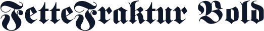 FetteFraktur Bold